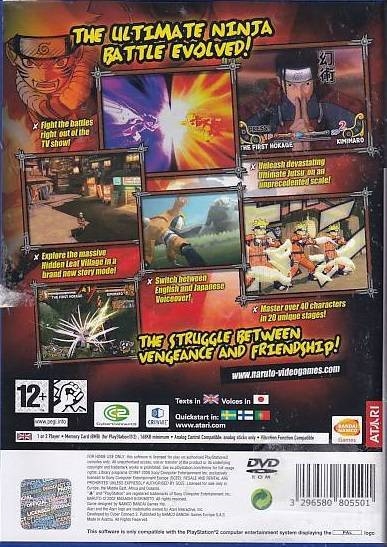 Naruto Ultimate Ninja 3 - PS2 (B Grade) (Genbrug)